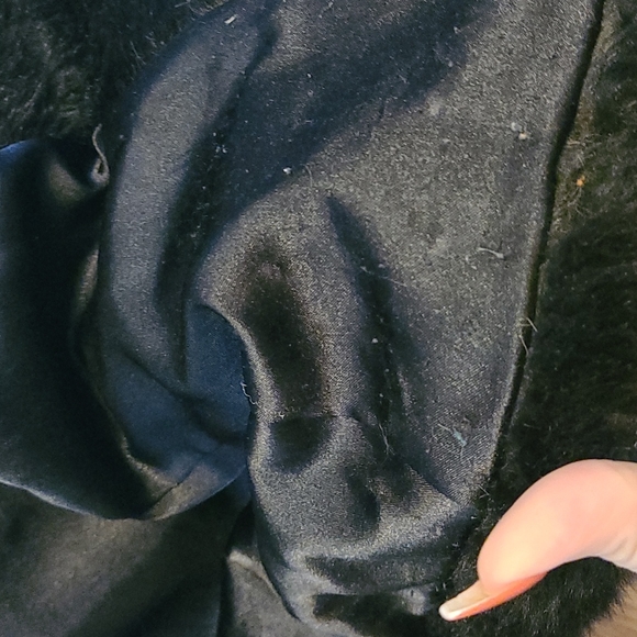 Liz Claiborne teddy bear faux fur  coat - Picture 12 of 12